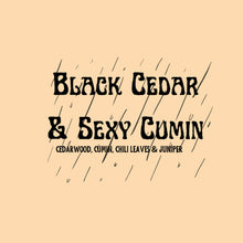 Load image into Gallery viewer, Black Cedar and Sexy Cumin Candle
