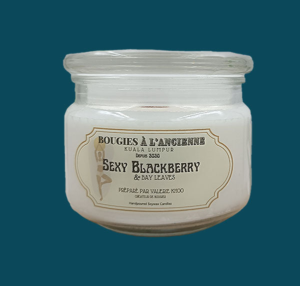 Sexy Blackberry and Crisp Bay Leaves candle